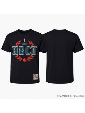 Howard University HBCU T-Shirt Mitchell & Ness Size Large